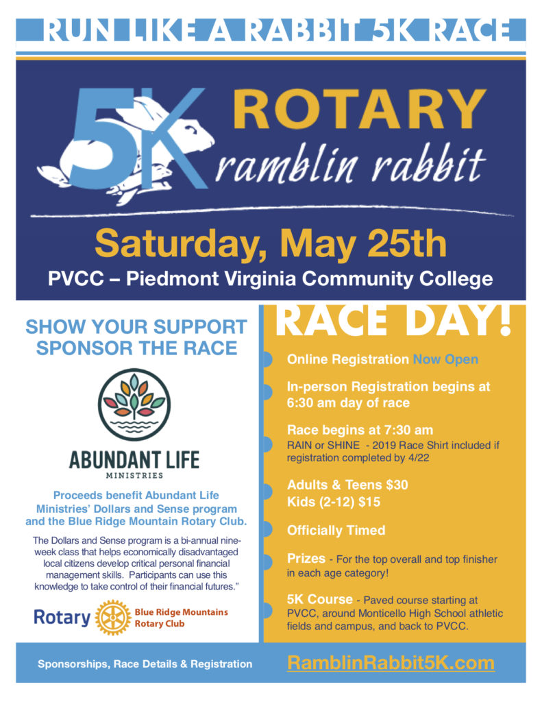 Rotary Ramblin' Rabbit 5K